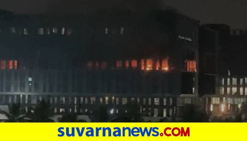 Fire Breaks out in Software Building at Bengaluru grg