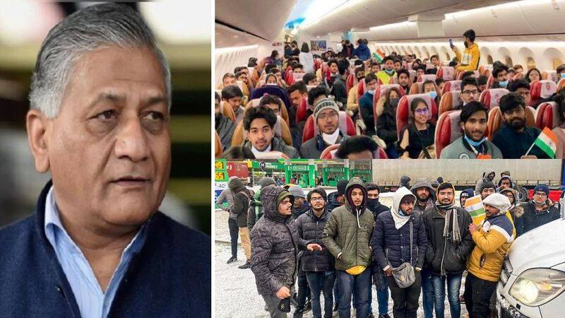 Indian students rescue in poland route said that central minister vk singh special interview asianet