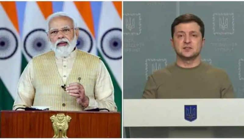 Prime Minister Modi spoke on phone to President Zelensky of Ukraine.