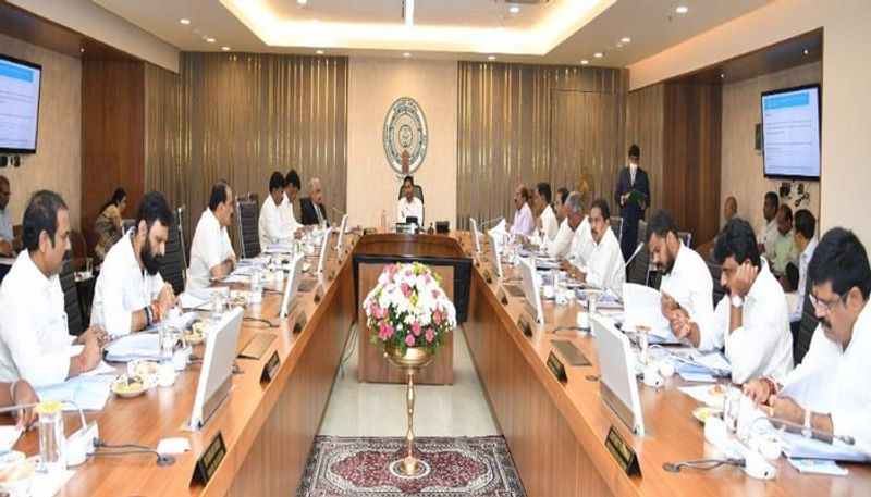 AP Cabinet  Meeting  Begins  in  Secretariat lns 