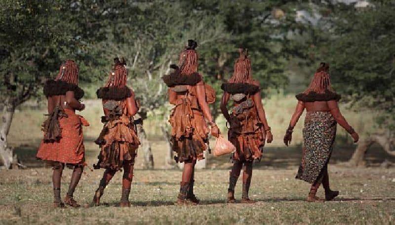 unique culture of nomadic tribe Himba