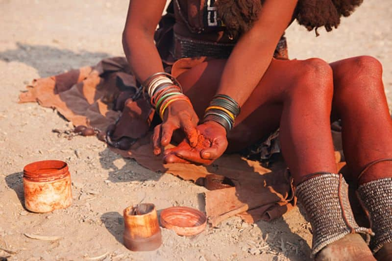 unique culture of nomadic tribe Himba