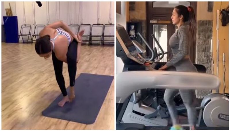 international womens day Malaika Arora share workout video