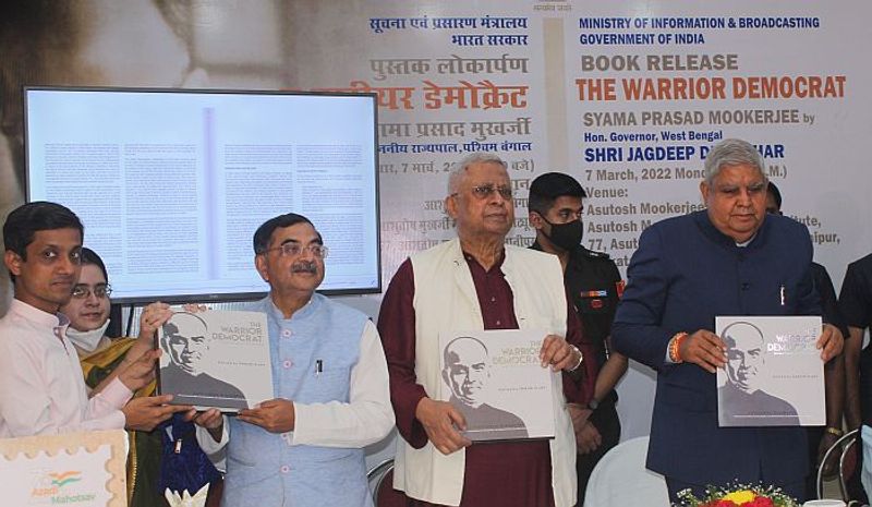 Tarun Vijay's book on 'Kashmir-unifier' Dr Syama Prasad Mookerjee released