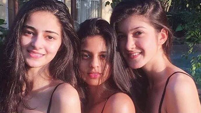 Suhana Khan, अनन्या पांडे और शनाया कपूर ने पहनी बिकिनी, स्विमिंग पूल में किया हैरान करने वाला काम, देखें Video