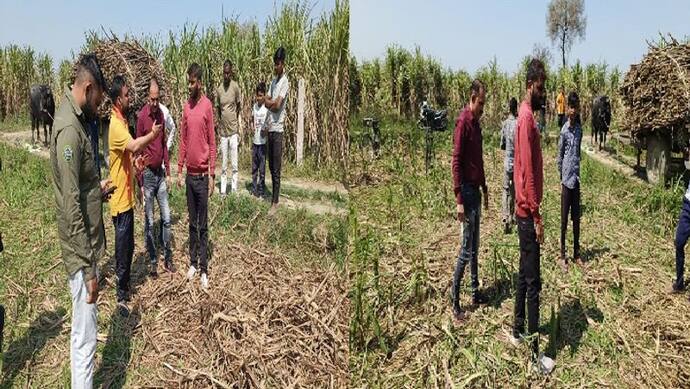 बागपत के जंगल में लगातार मिल रहे गोवंश कटान के अवशेष, हिन्दू जागरण मंच के कार्यकर्ताओं ने किया जमकर हंगामा