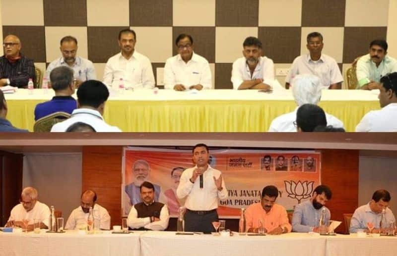 Goa election 2022 result resort politics begins Congress, BJP post counting scenario