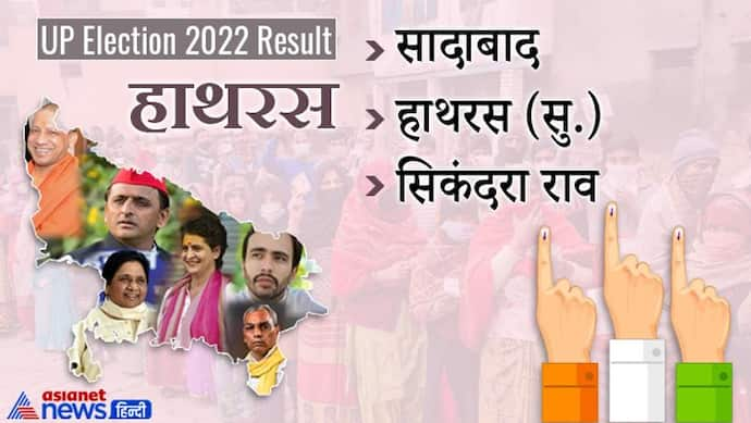 हाथरस इलेक्शन रिजल्ट 2022: जानें जिले की सभी 3 विधानसभा सीटों पर कौन हारा और कौन जीता