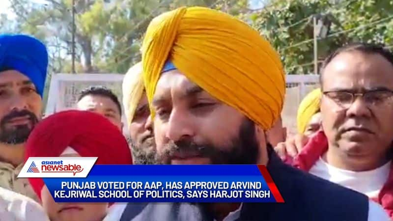 Punjab Election 2022 People voted for AAP approved Kejriwal s Delhi model says Harjot Singh Bains gcw