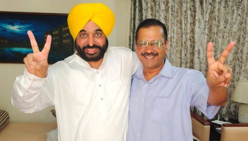 Punjab Election 2022 AAP takes a victory lap as it sweeps state Photos gcw