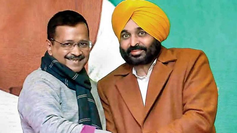 Punjab Election 2022 Arvind Kejriwal s prediction for Charanjit Channi comes true party shares clip gcw