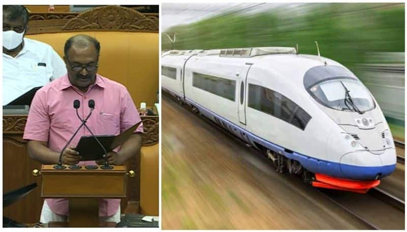 kerala silver line project 2000 crore for land acquisition in Kerala Budget 2022