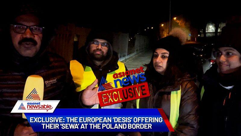 Exclusive The European desis offering their sewa at the Poland border gcw