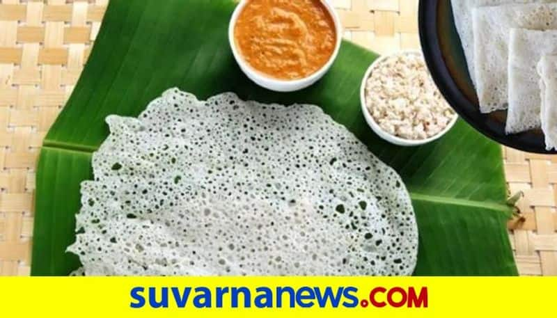 Mangalore Special Neer Dosa And Coconut Chutney Recipe