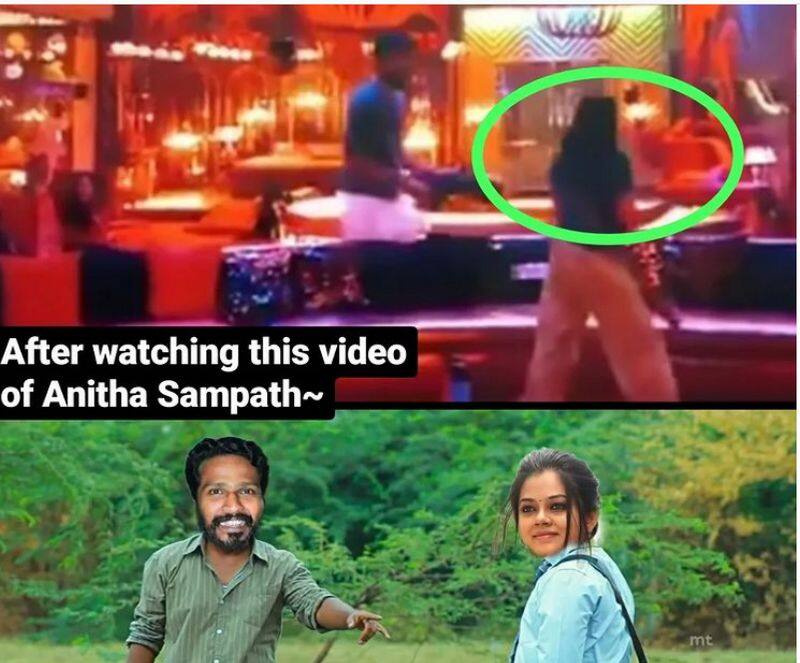 Bigg boss ultimate anitha sampath spoke cuss words