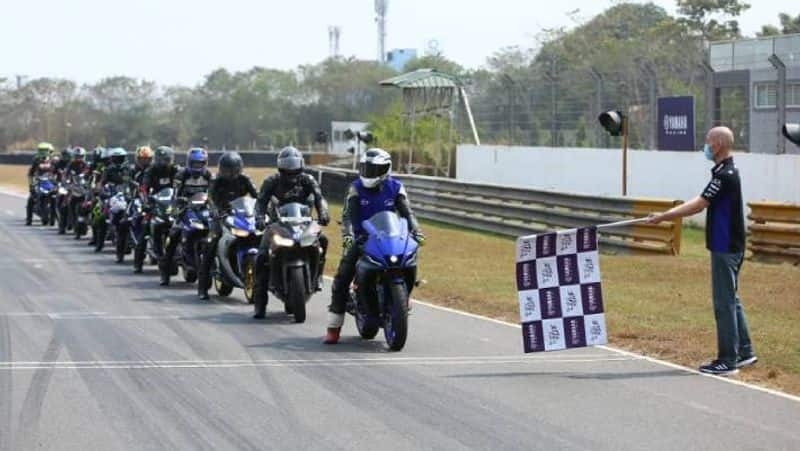 Yamaha Organises Track Day for its Customers in Chennai