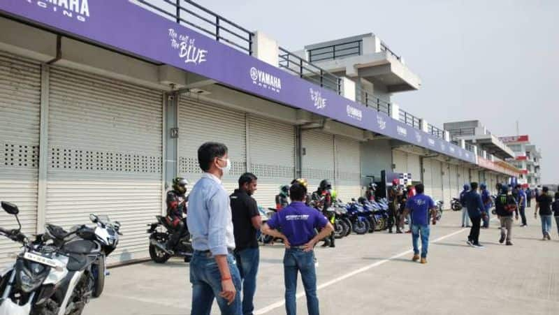 Yamaha Organises Track Day for its Customers in Chennai