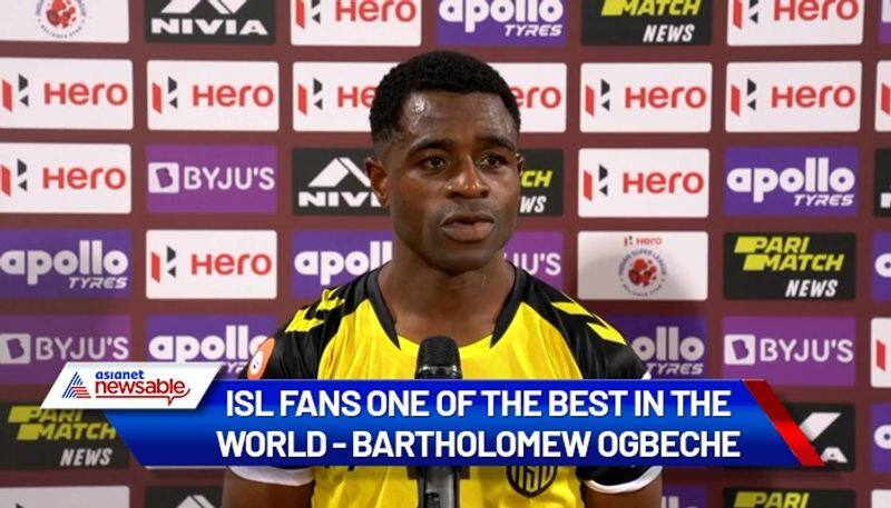 football ISL fans one of the best in the world says Hyderabad FC's Bartholomew Ogbeche snt