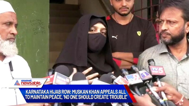 Karnataka hijab row: Muskan Khan appeals all to maintain peace, no one should create trouble-dnm