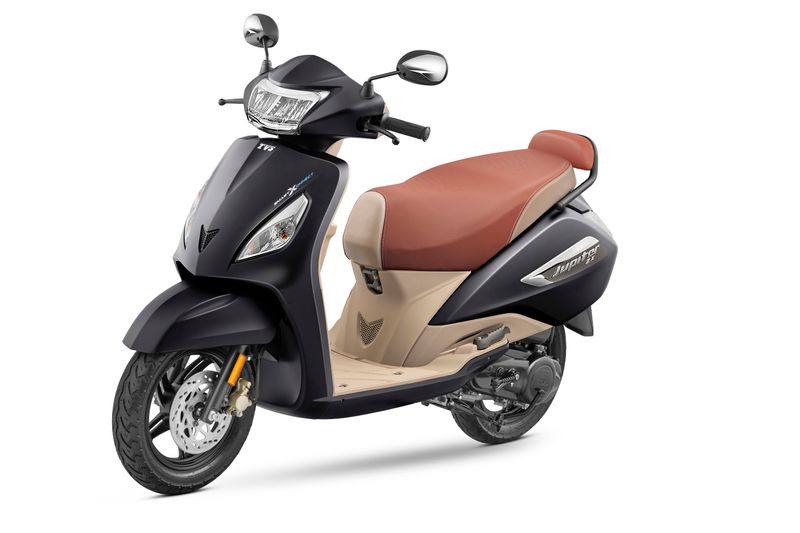 TVS Jupiter ZX scooter with Bluetooth Voice Assist launched at RS 80973 in India ckm