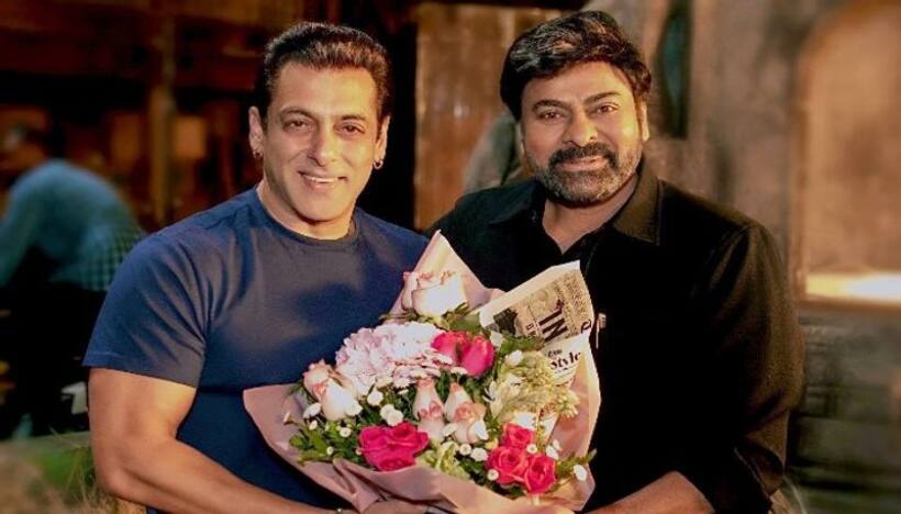Salman in God Father: `గాడ్‌ ఫాదర్‌` లోకి ఎంట్రీ ఇచ్చిన సల్మాన్‌.. స్వాగతం పలికిన చిరు