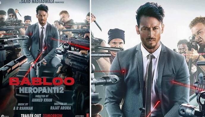 Heropanti 2: Tiger Shroff stays suave-cool amidst danger in the latest poster