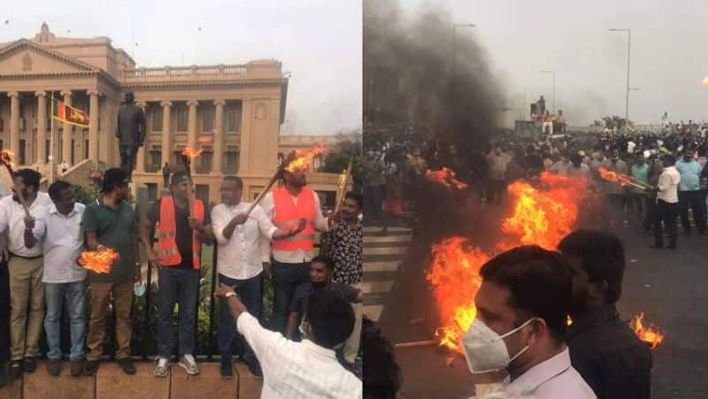 Protests flare in crisis-hit Sri Lanka as govt readies for IMF talks