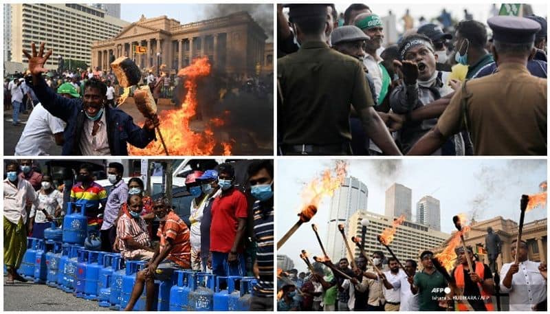 Protesters blame Sri Lanka leader for severe economic crisis