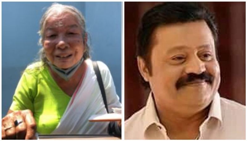 Suresh Gopi MP Offer help a old Woman who sale lottery