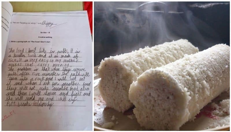 Student write off about Puttu goes viral