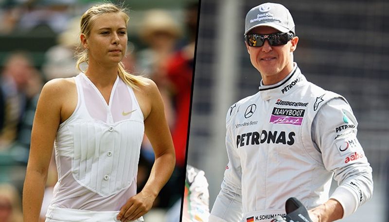 Russian tennis ace Sharapova and F1 legend Schumacher booked for fraud in Gurugram; here's why snt