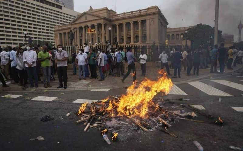 Protesters blame Sri Lanka leader for severe economic crisis