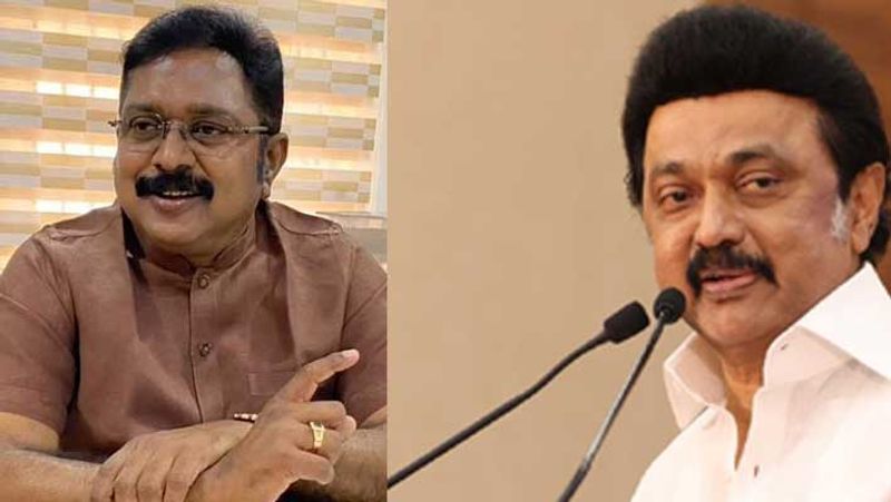 CM Stalin stop the drama of writing a letter to the central Government.. TTV Dhinakaran tvk