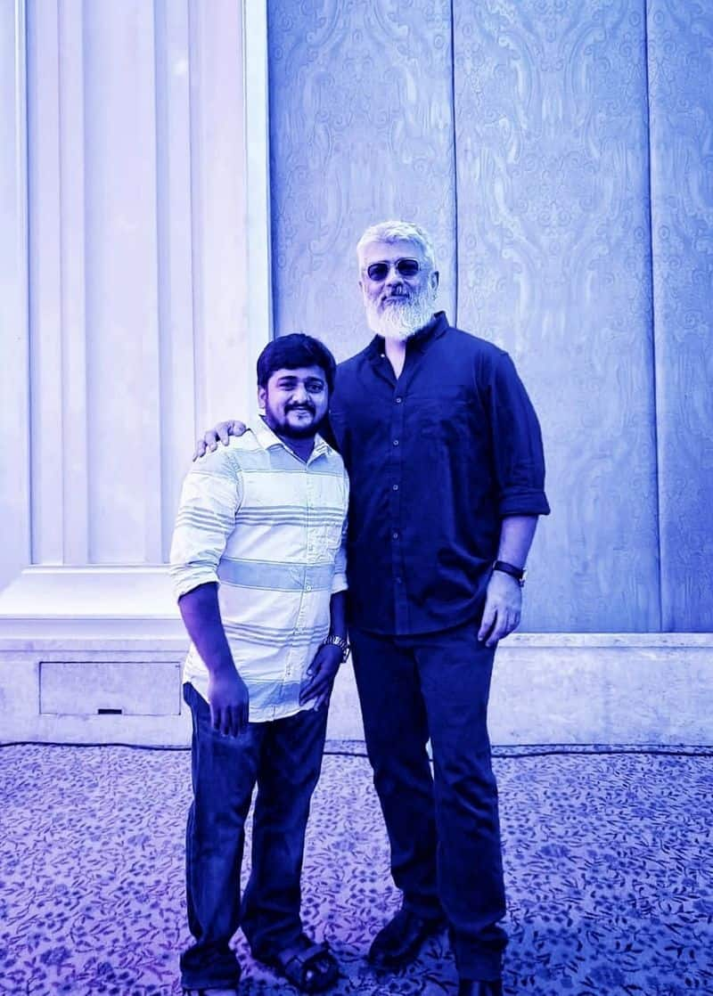 Ajith Latest picture in villain look stuns fans