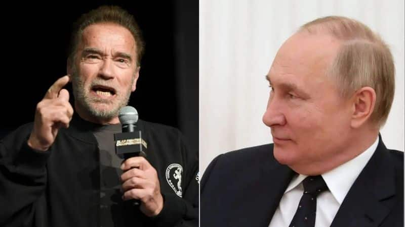 Veteran Hollywood actor Arnold Schwarzenegger has called on Russian President Vladimir Putin and his military to end the war in Ukraine