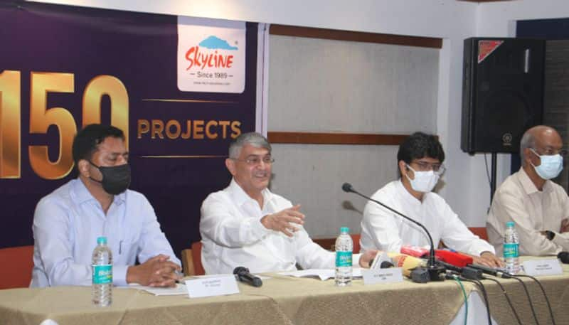 skyline Builders becomes the first and only builder to have launched 150 projects in kerala