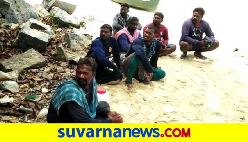 7 Arrested For Prohibited Emerald Azure Fishing in Udupi grg