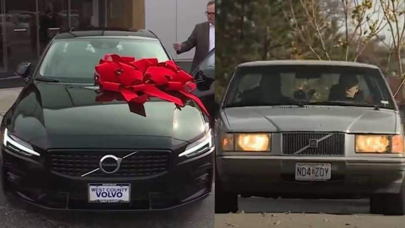 Owner completes 10 lakh miles in his 1991 Volvo sedan; Volvo gifts him a new car