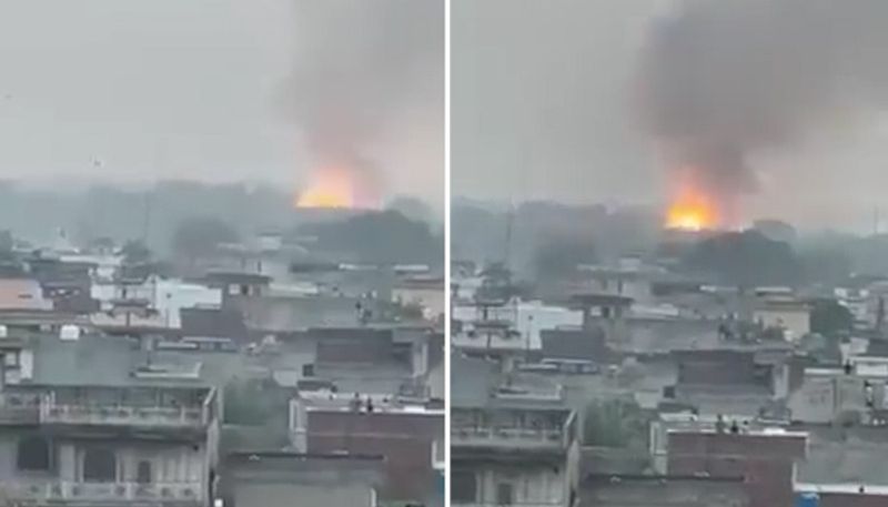 Massive explosions heard in Pakistan s Sialkot Cantt area report gcw