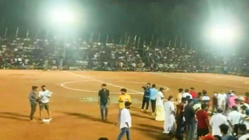 Football gallery collapses At least 200 injured, 5 serious during football match in Malappuram kvn