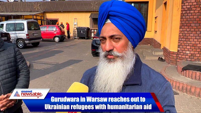 Russia-Ukraine war: Gurudwara in Warsaw reaches out to Ukrainian refugees with humanitarian aid-dnm