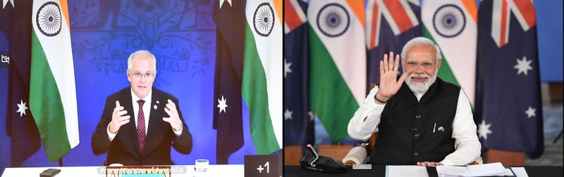 India  and Australia ink economic cooperation and trade pact