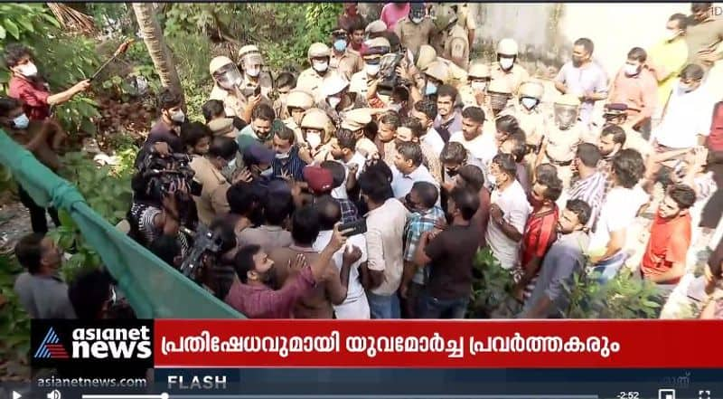 krail silver line protest strengthens at kallayi kozhikode