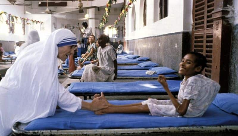 Mother Teresa  catholic nun who dedicated her life to caring for the destitute and dying in the slums of Calcutta