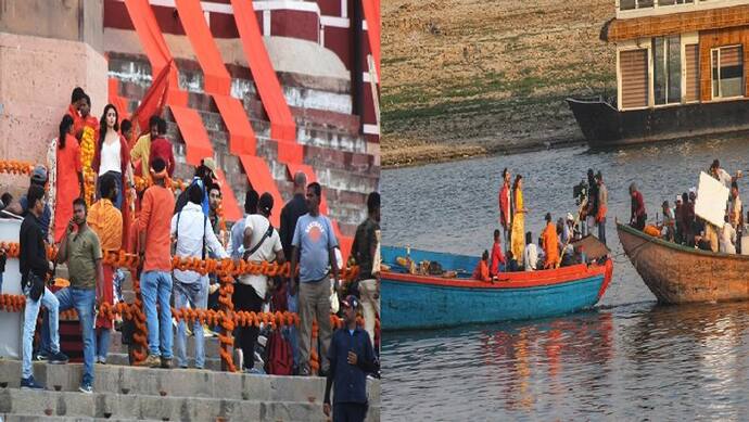 विश्वनाथ नगरी काशी में दोबारा शुरू हुई फिल्म  'ब्रह्मास्त्र' की शूटिंग, घाटों पर नजर आए रणबीर और आलिया