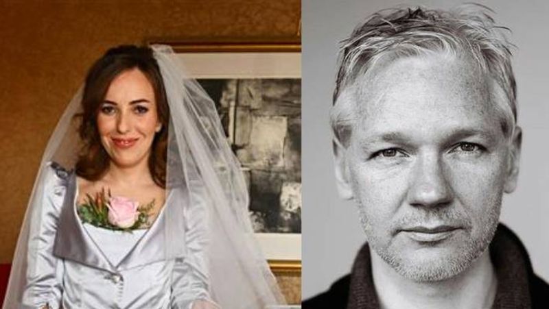 Wikileaks Julian Assange Marries Long Term Partner In UK High-Security Jail