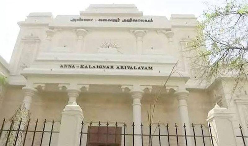 Who is in charge of Anna Arivalayam in Delhi  Competition for DMK executives