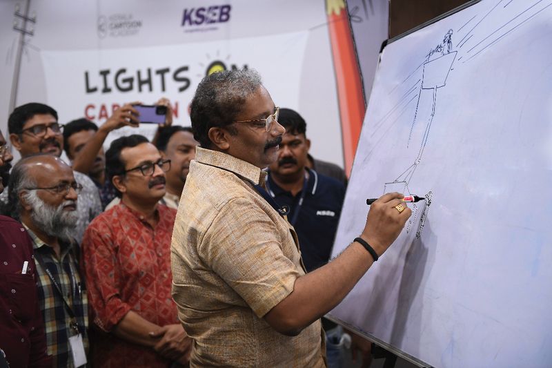 Cartoonist camp for Energy Conservation awareness