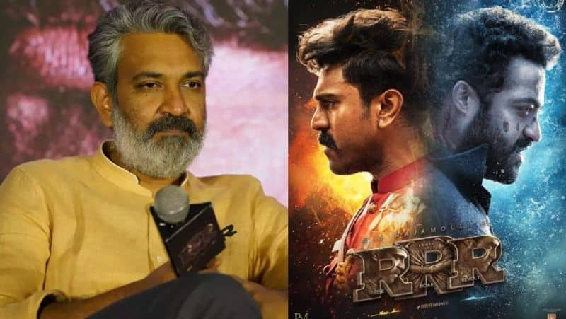 Rajamouli directional Ramcharan junior NTR starrer RRR movie twitter review