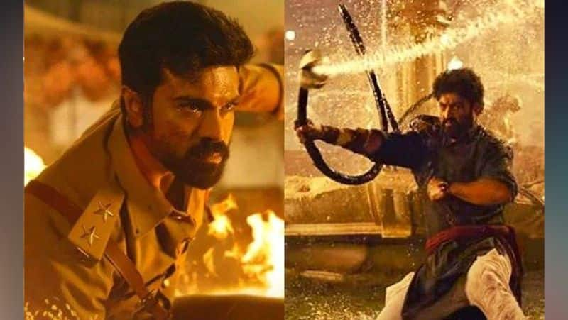 war between ntr and ram charan fans for awards from rrr movie internet hot topic